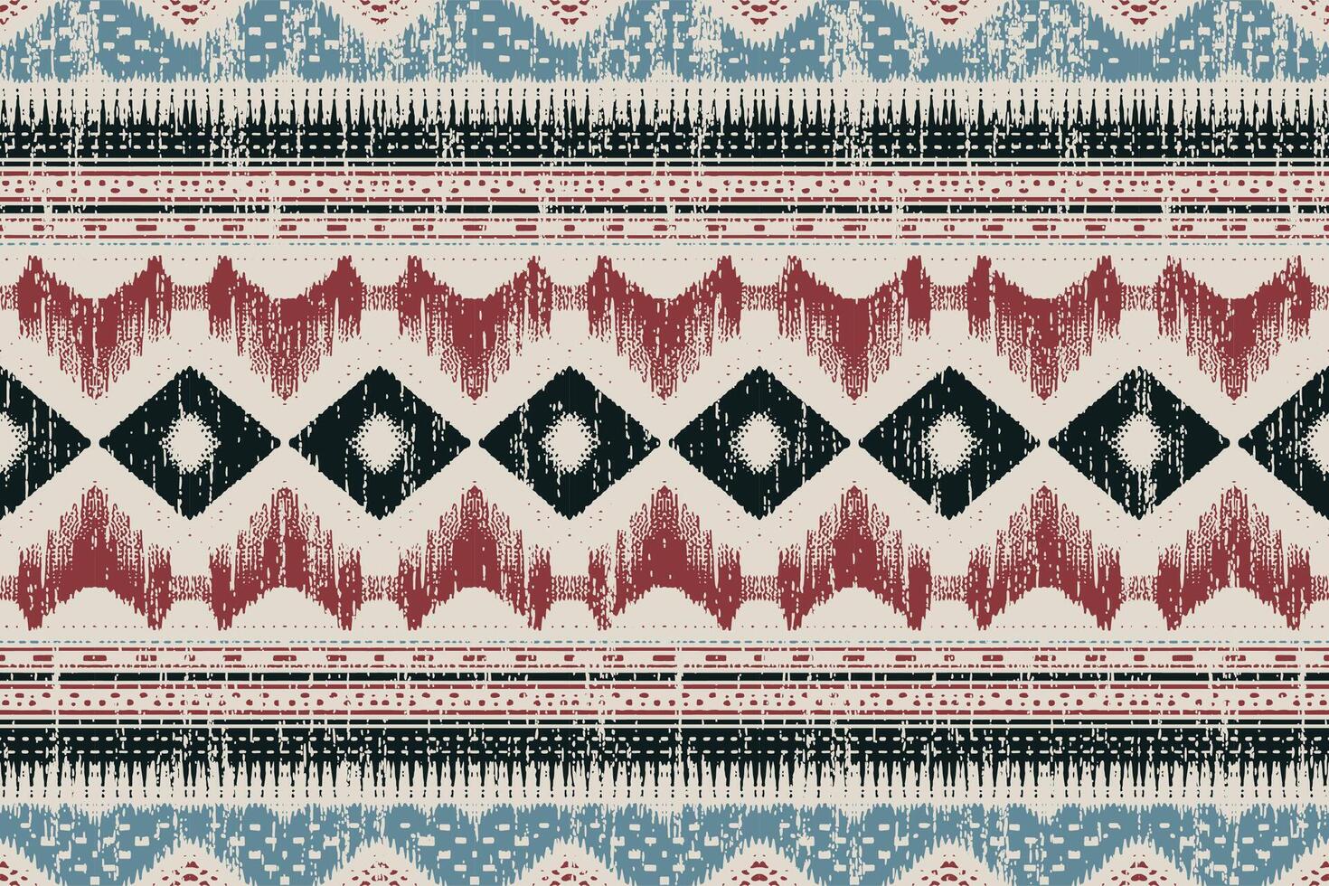 navajo tribale vettore senza soluzione di continuità modello. nativo americano ornamento. etnico Sud occidentale arredamento stile. boho geometrico ornamento. vettore senza soluzione di continuità modello. messicano lenzuolo, tappeto. intrecciata tappeto illustrazione