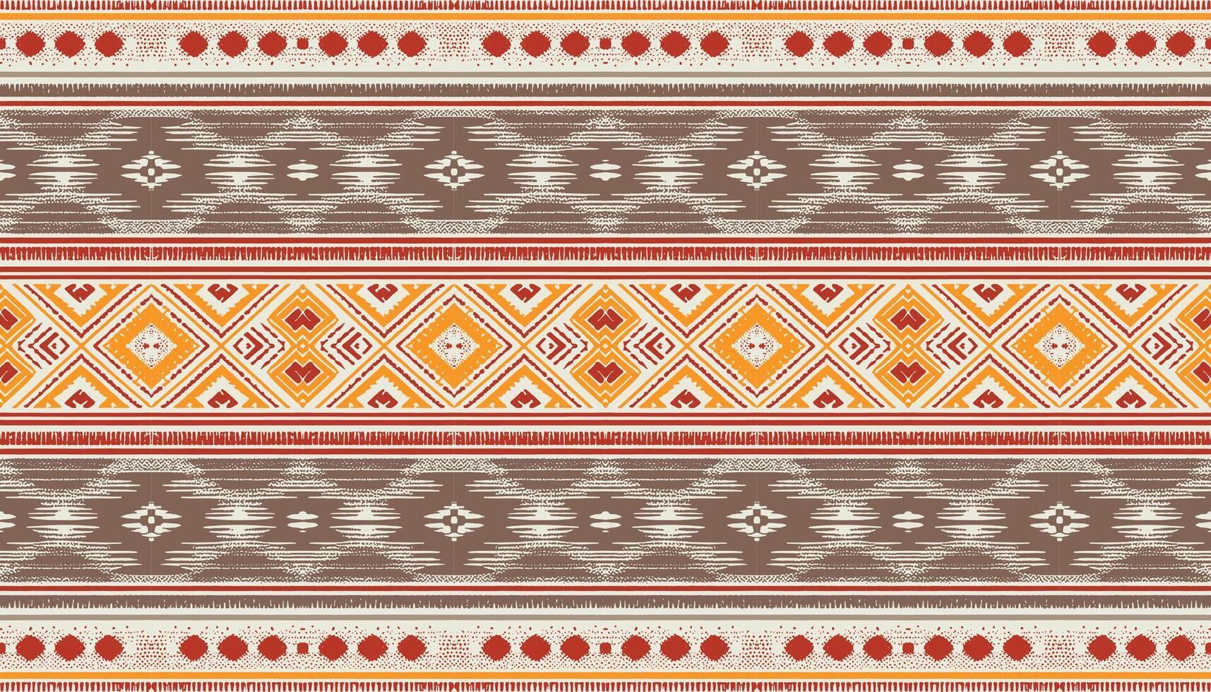 navajo tribale vettore senza soluzione di continuità modello. nativo americano ornamento. etnico Sud occidentale arredamento stile. boho geometrico ornamento. vettore senza soluzione di continuità modello. messicano lenzuolo, tappeto. intrecciata tappeto illustrazione