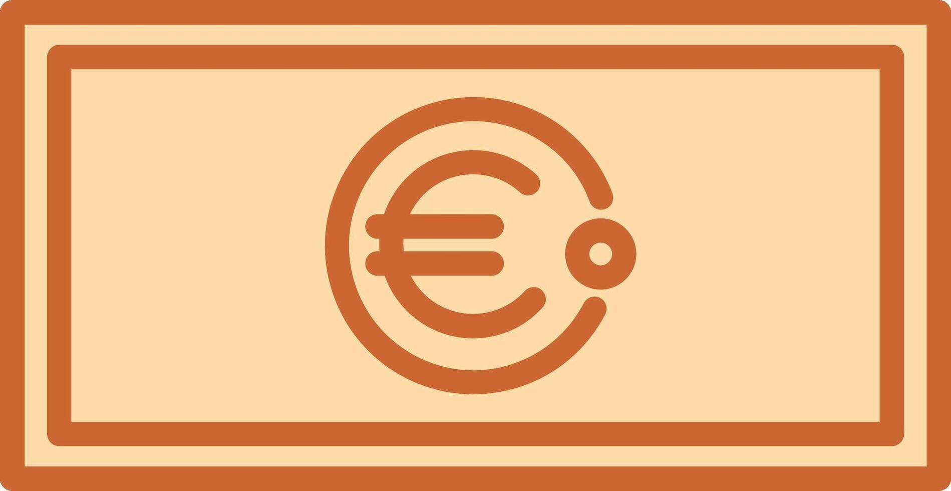 Euro vettore icona