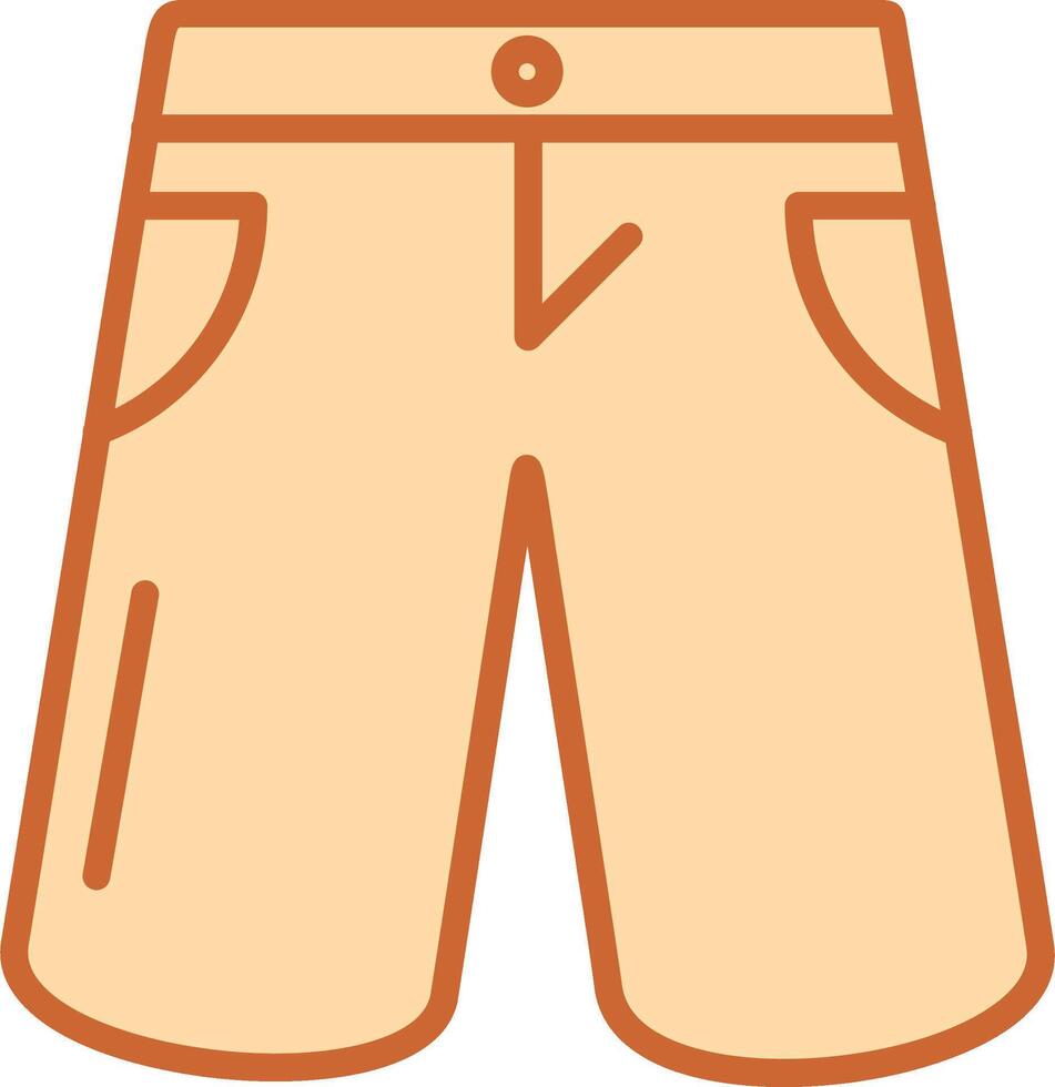 icona di vettore di pantaloncini