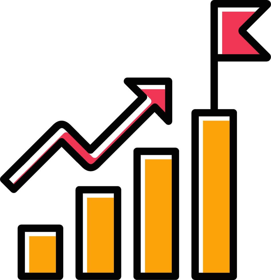 statistica vettore icona