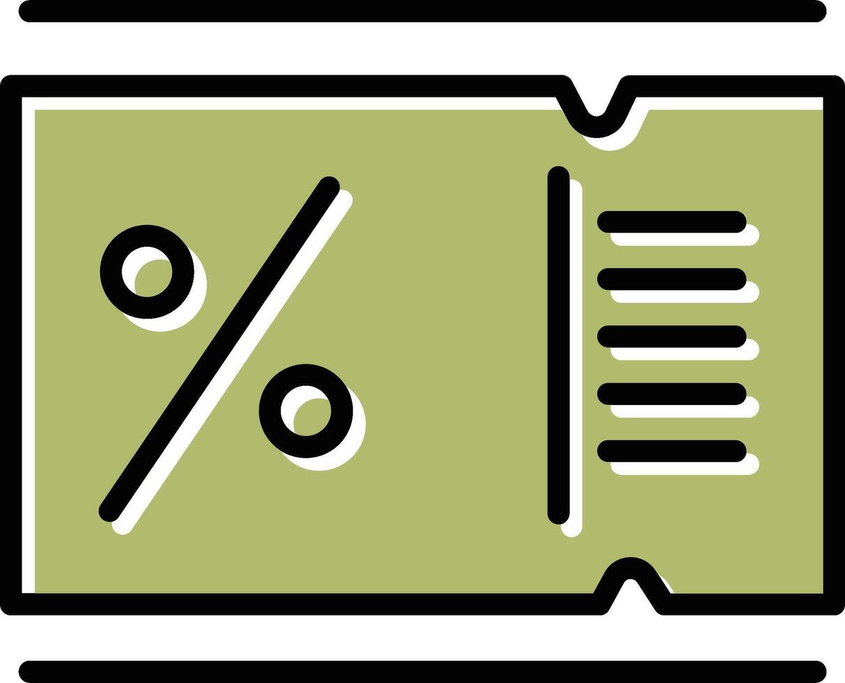 sconto vettore icona