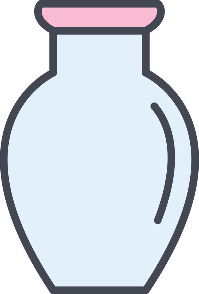 vaso mostra vettore icona