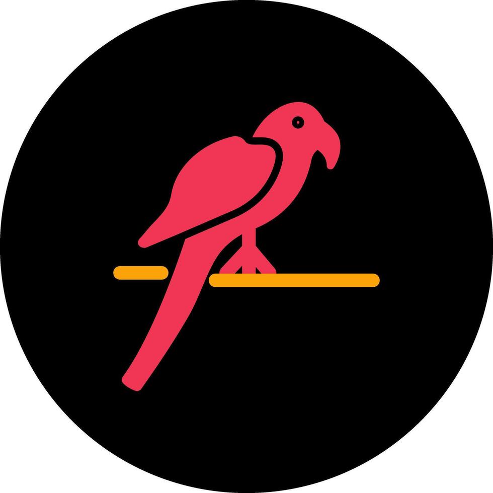 pappagallo vettore icona