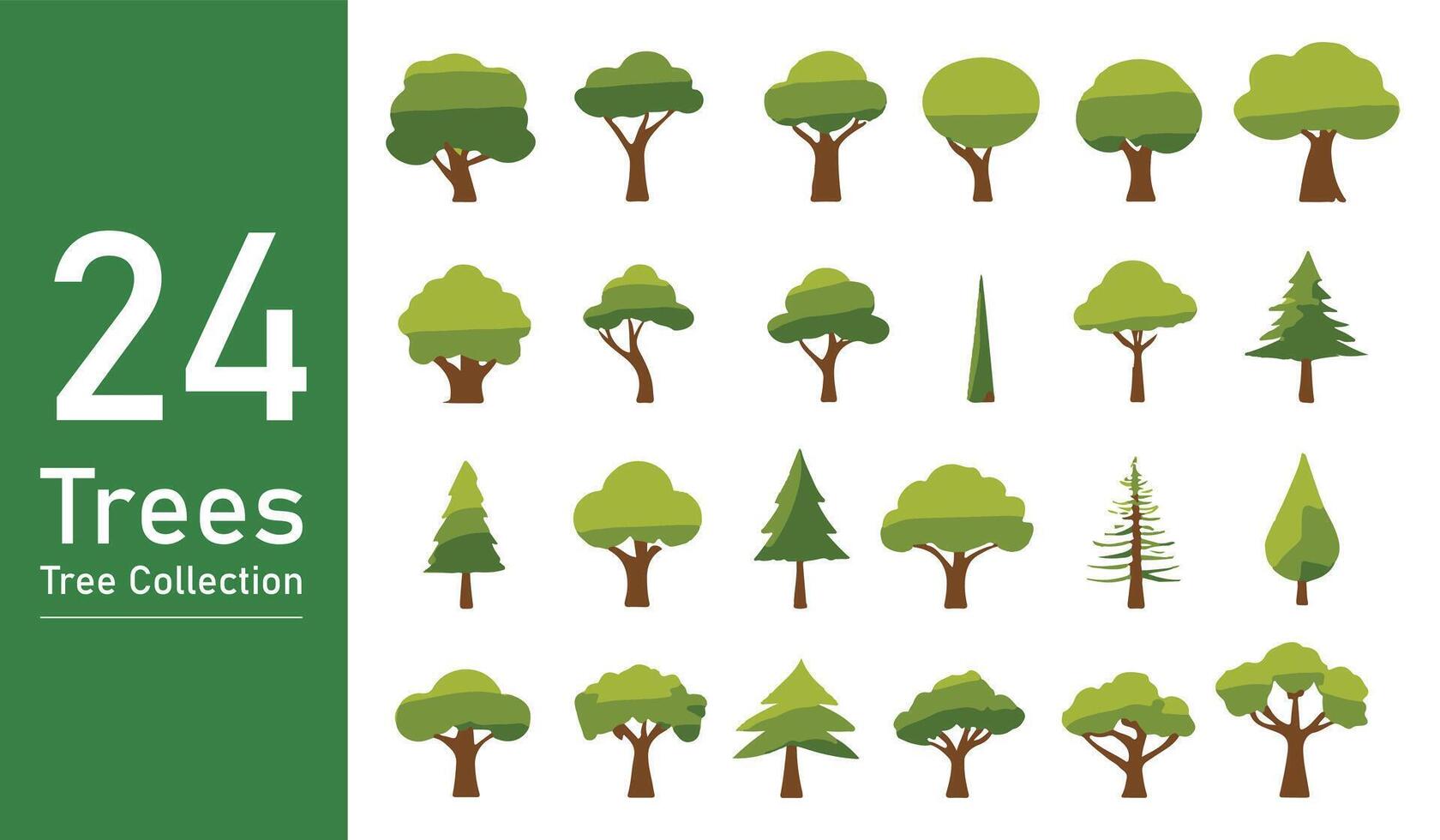 silhouette albero linea disegno impostare, lato Visualizza, impostato di grafica alberi elementi schema simbolo. silhouette albero linea disegno impostare, lato Visualizza, icona impostato di grafica alberi elementi schema simbolo. vettore