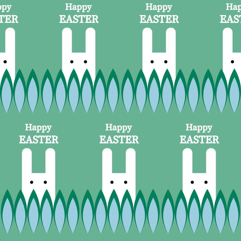 Pasqua carino divertimento geometrico modello con Pasqua uova. vettore illustrazione.