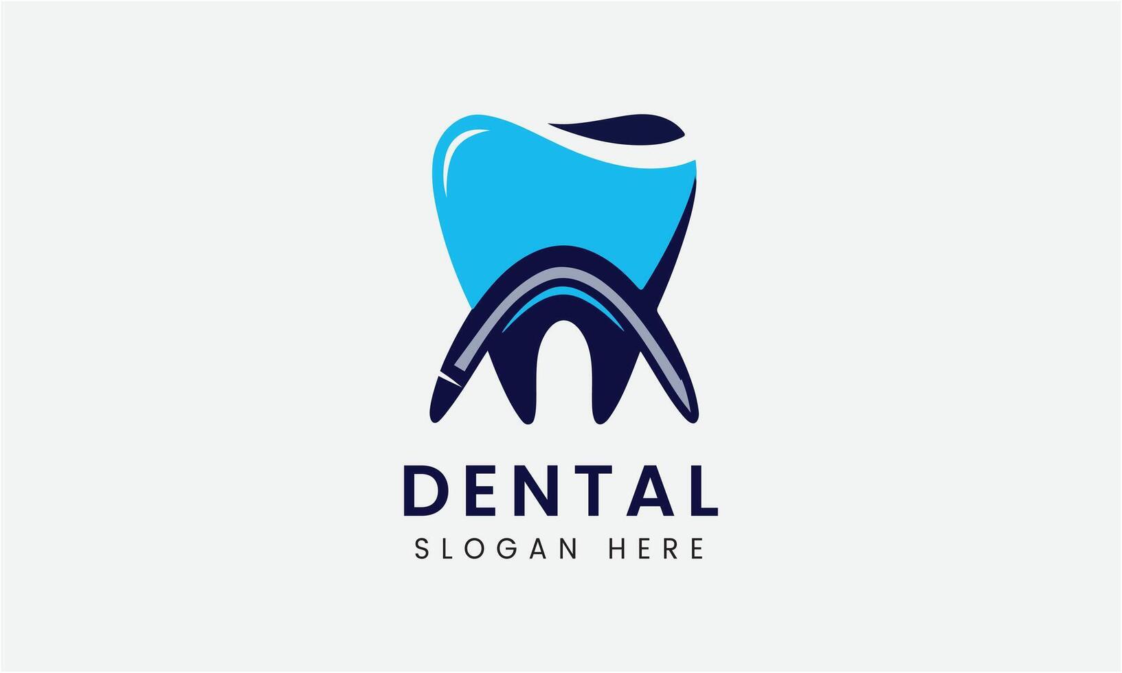 ai generato dentale denti bocca Salute medico logo icona vettore design modello