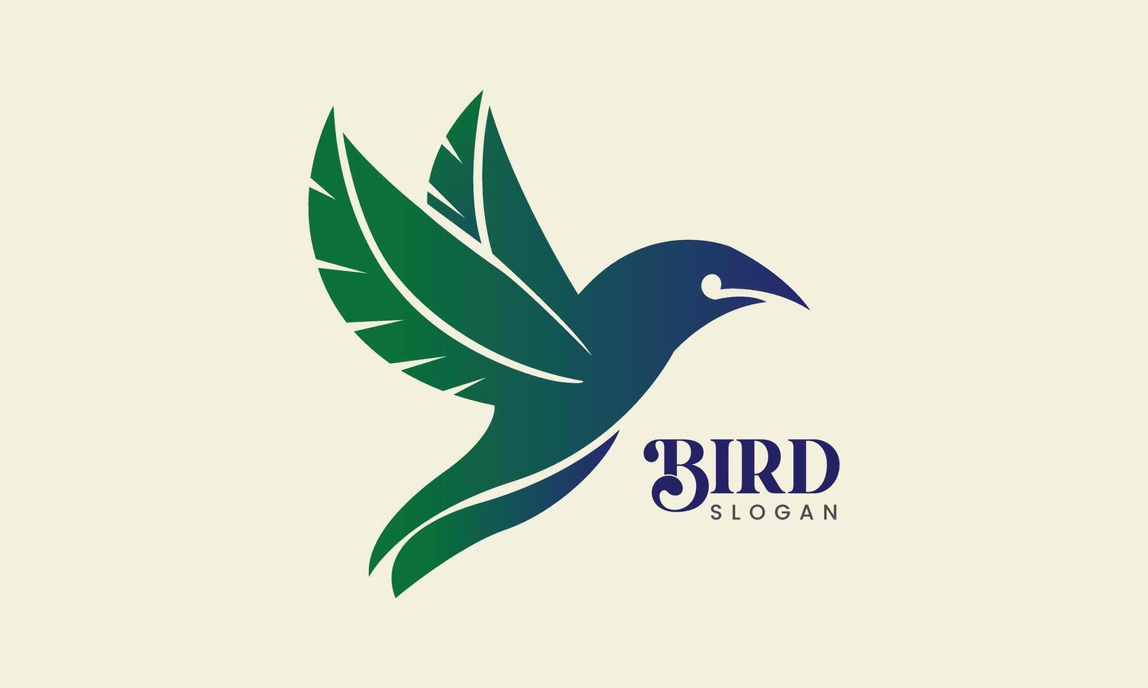 ai generato uccello pavone minimalista moderno logo design icona vettore