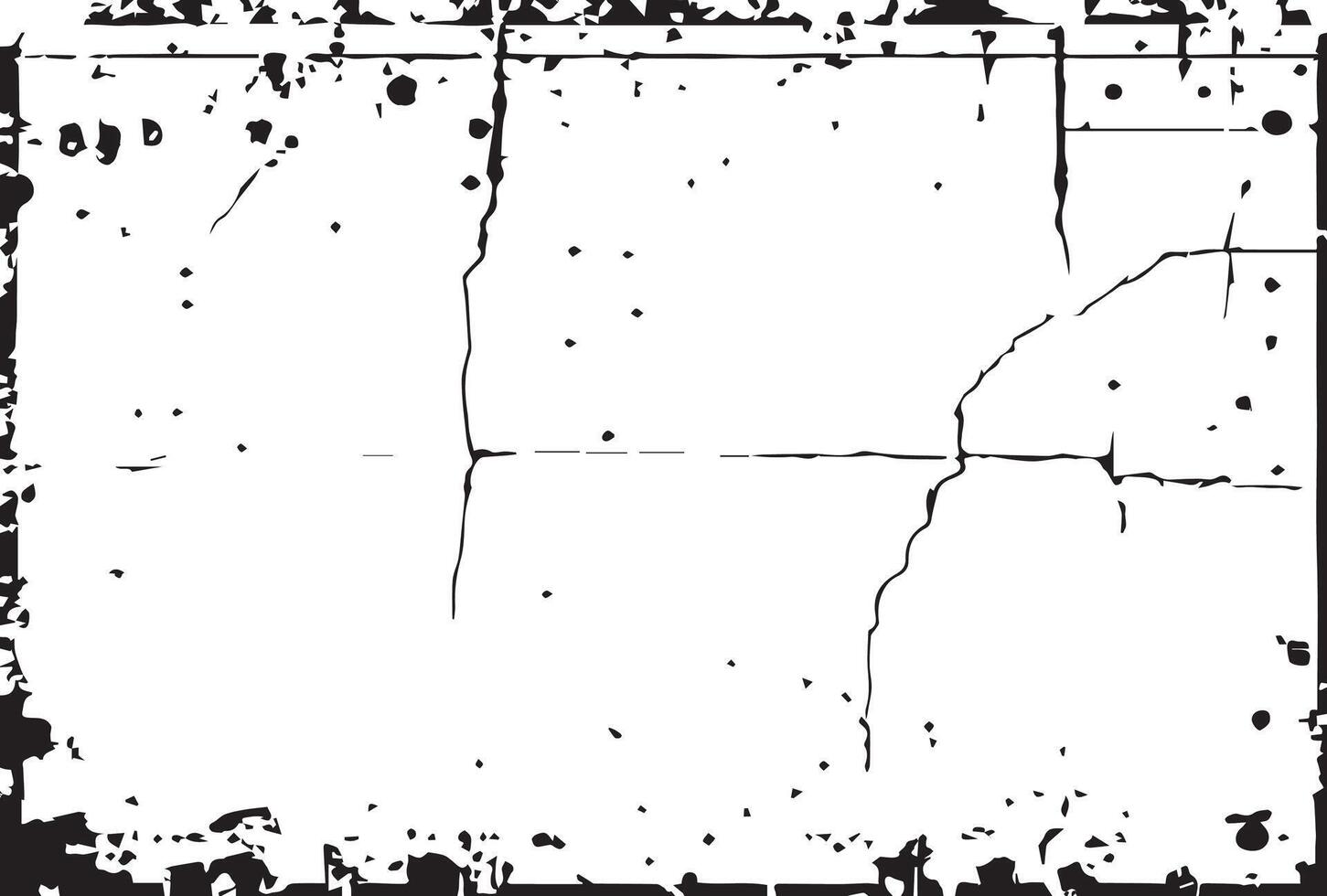 afflitto copertura struttura di Cracked calcestruzzo vettore