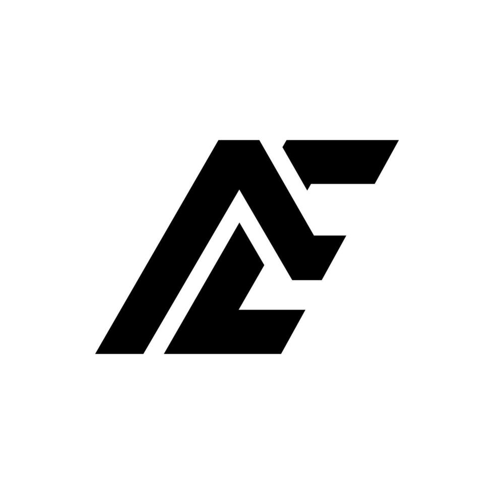 lettera n l e iniziale moderno tipografia astratto monogramma logo vettore