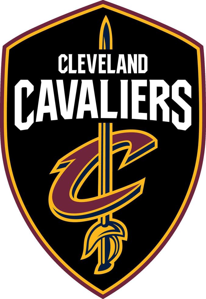 logo di il cleveland cavalieri pallacanestro squadra vettore