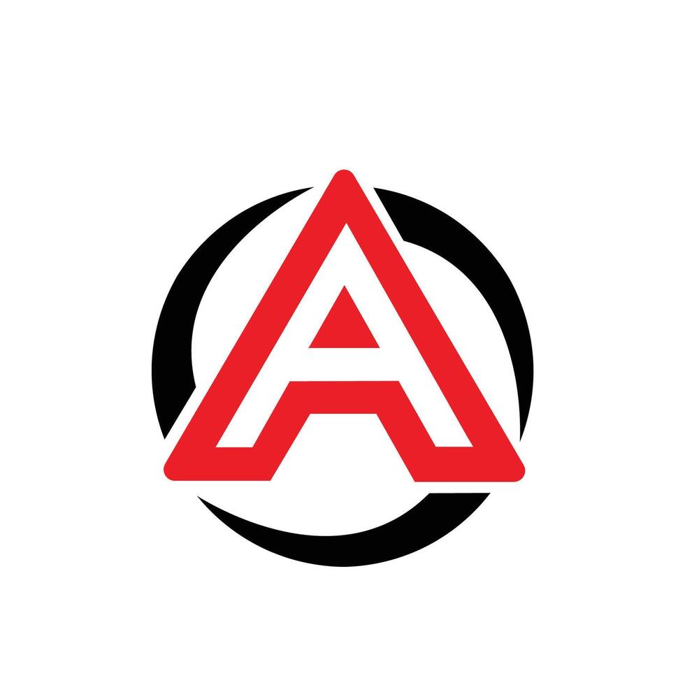 alfabeto un' lettera logo, aa unico logo vettore modello illustrazione