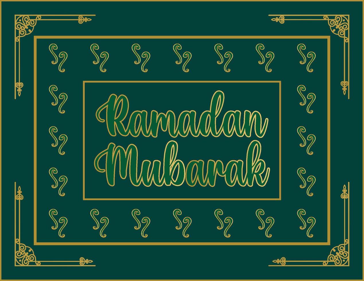 Ramadan celebrazione modello vettore