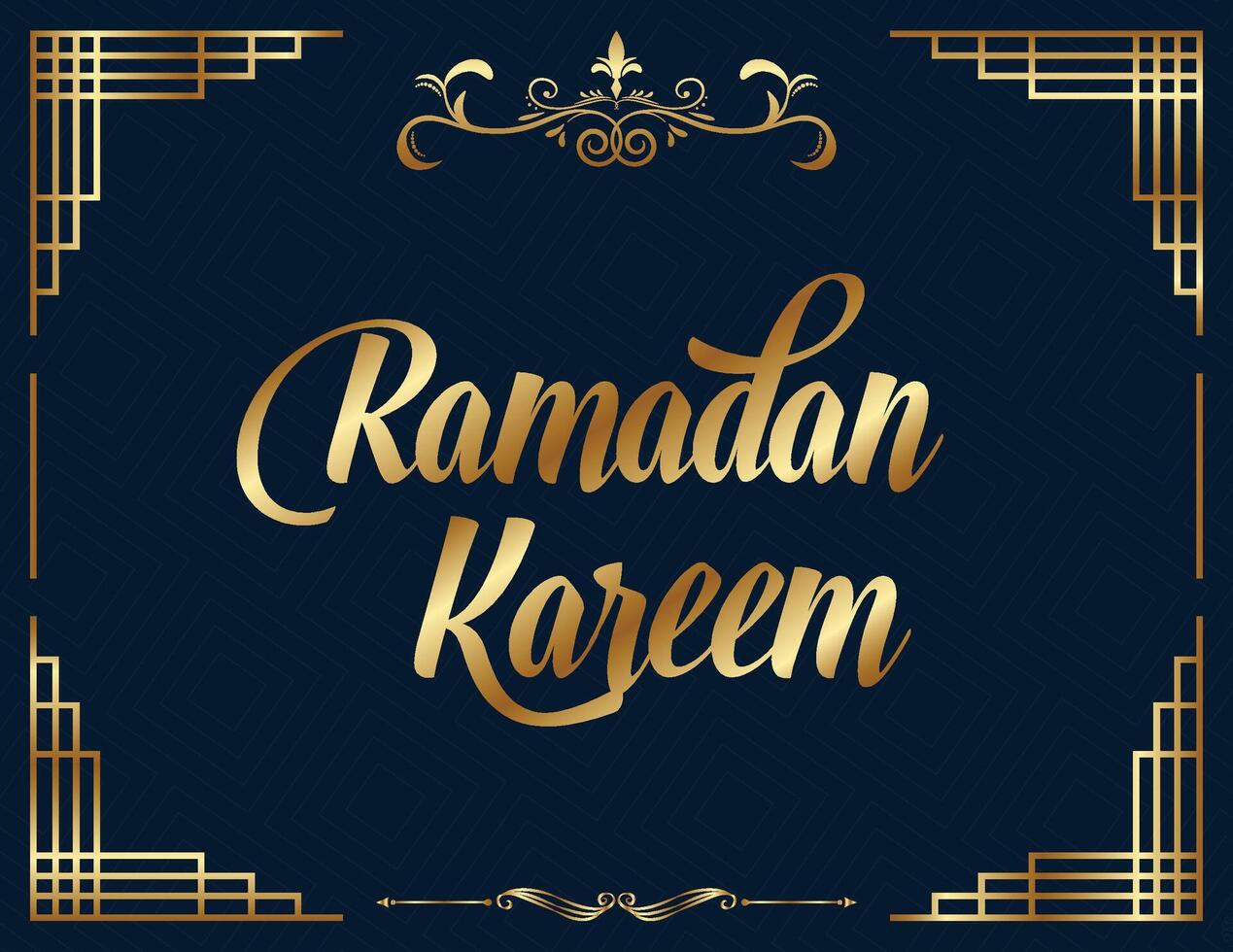 Ramadan celebrazione modello vettore