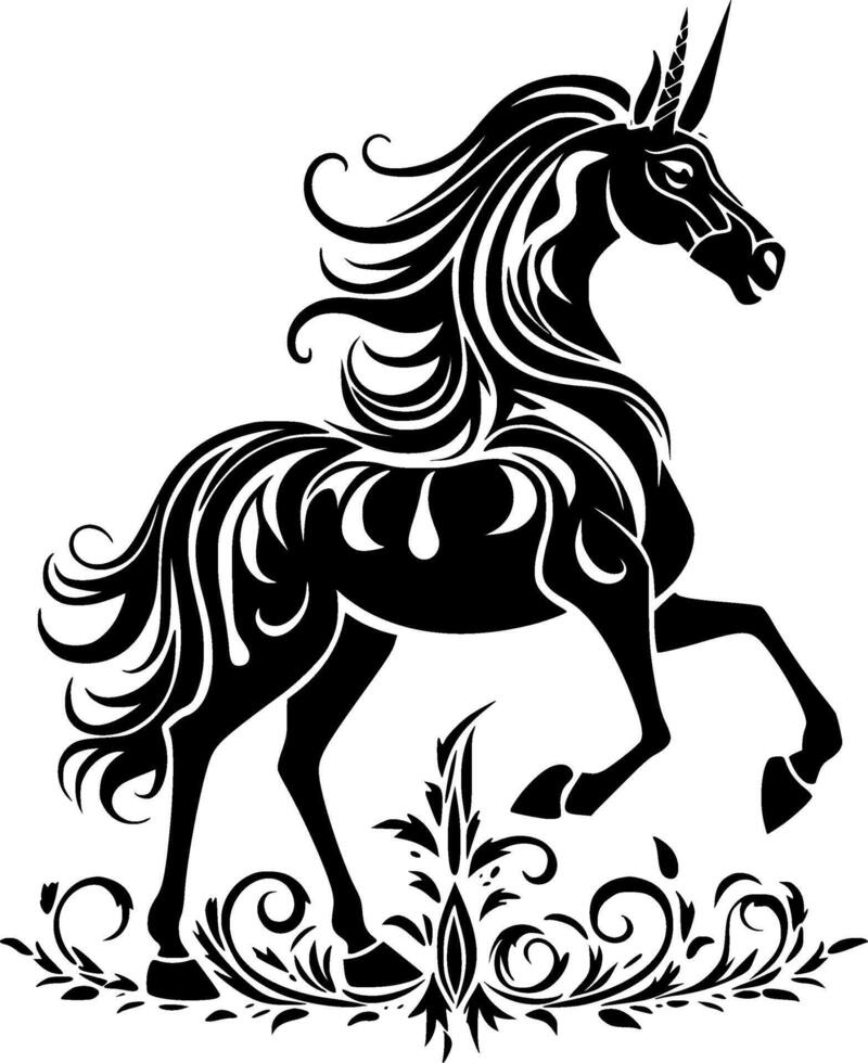 unicorno - alto qualità vettore logo - vettore illustrazione ideale per maglietta grafico