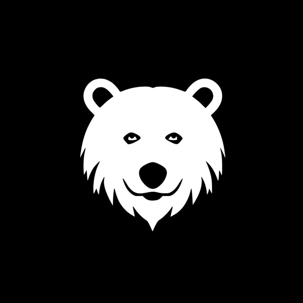 orso - minimalista e piatto logo - vettore illustrazione