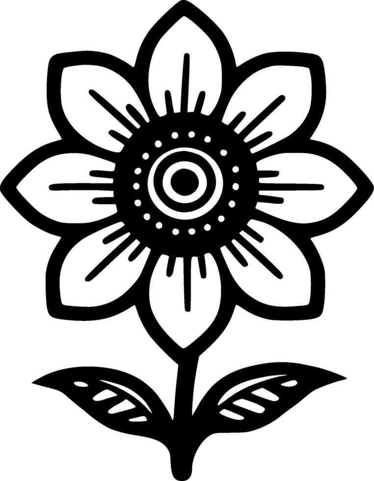 fiore - alto qualità vettore logo - vettore illustrazione ideale per maglietta grafico