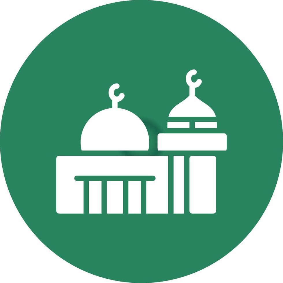 moschea creativo icona design vettore