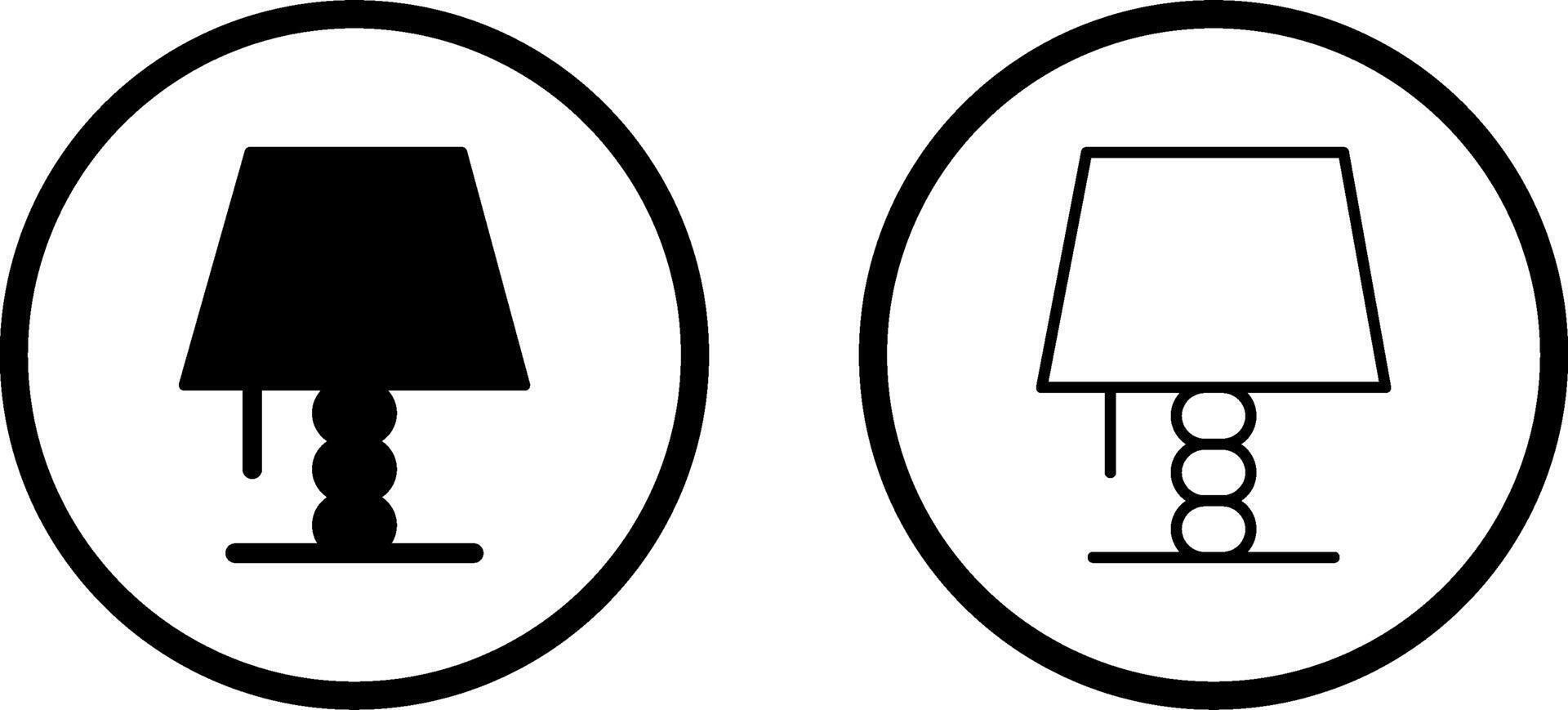 lampada vettore icona