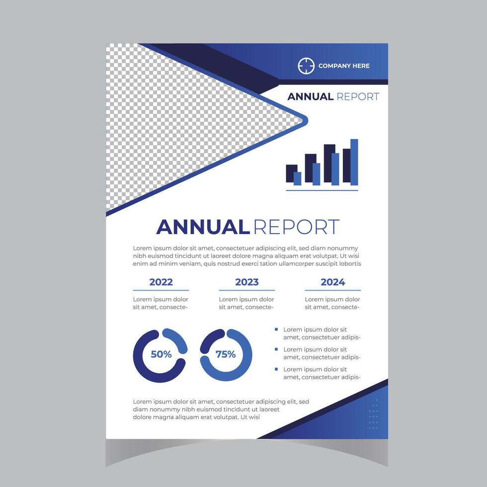 vettore design per opuscolo, relazione annuale, rivista, manifesto, aziendale presentazione, portafoglio, volantino, Infografica