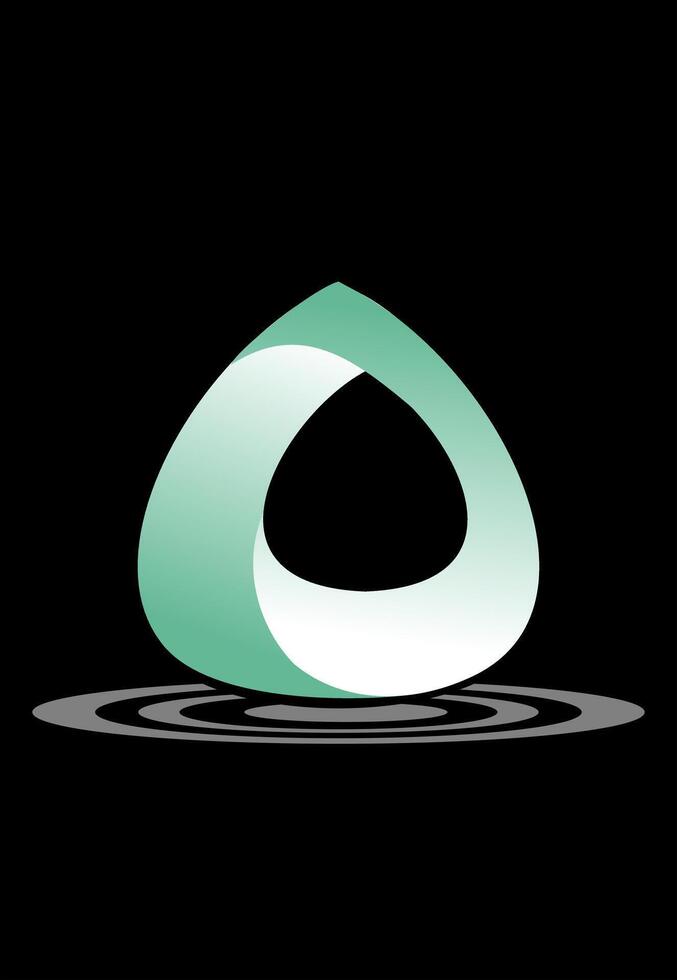 fresco moderno olio idea vettore logo design