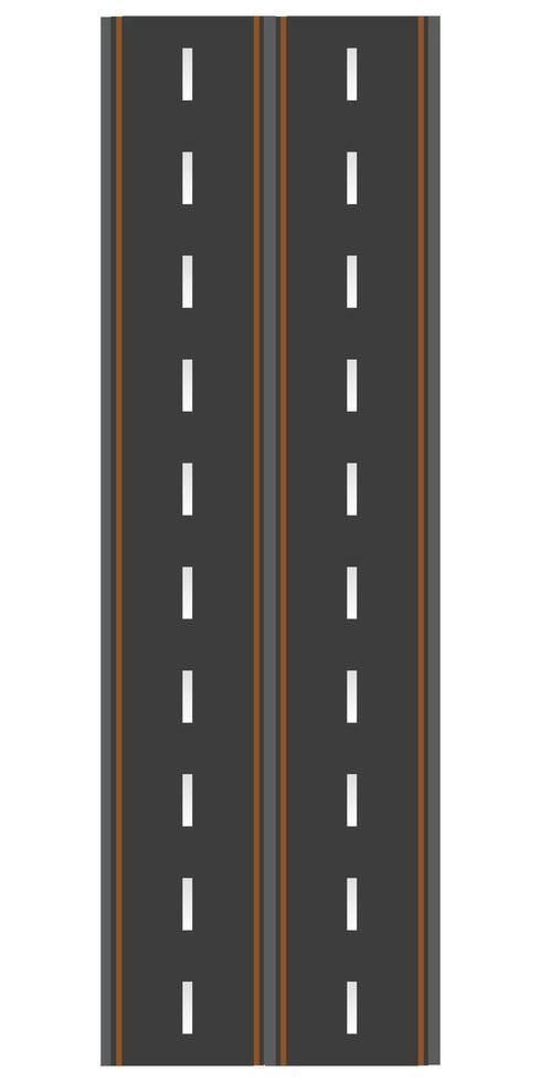 strada curvatura in distanza vettore