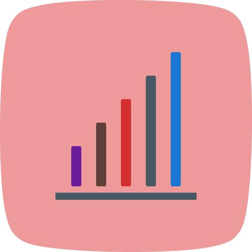 Icona di statistiche vettoriali