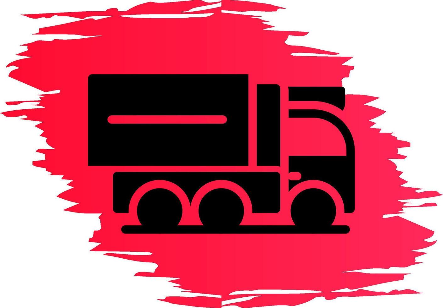 carico camion creativo icona design vettore