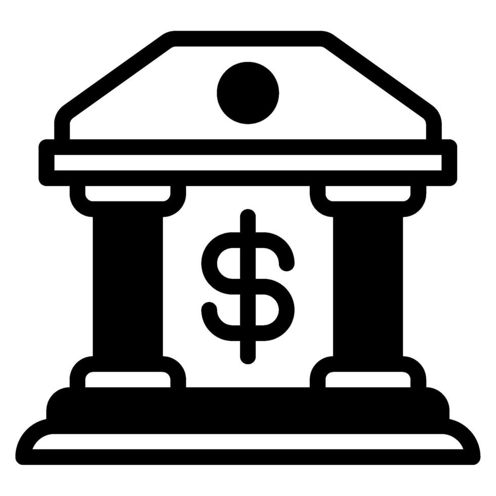 banca pagamento e finanza icona illustrazione vettore