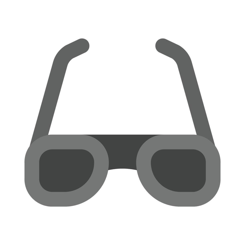 occhiali da sole vettore piatto icona