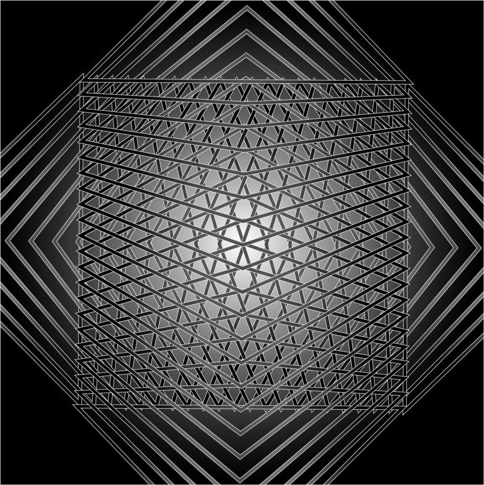 sfondo astratto geometrico in colore grigio vettore