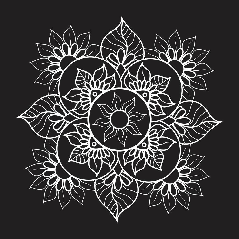 semplice unico lusso vettore eps mandala design modello per gratuito Scarica