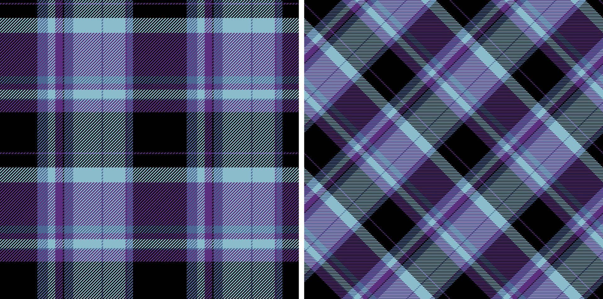 sfondo modello senza soluzione di continuità di tartan dai un'occhiata vettore con un' tessuto tessile struttura plaid. impostato nel freddo colori. ogni giorno abbigliamento maschile moda tendenze.