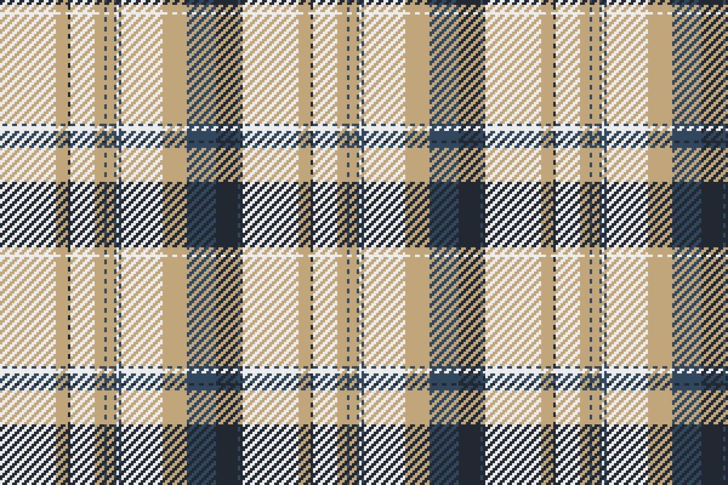 abbigliamento maschile modello senza soluzione di continuità plaid, grafico tartan tessuto tessile. estate vettore struttura sfondo dai un'occhiata nel ambra e bianca colori.