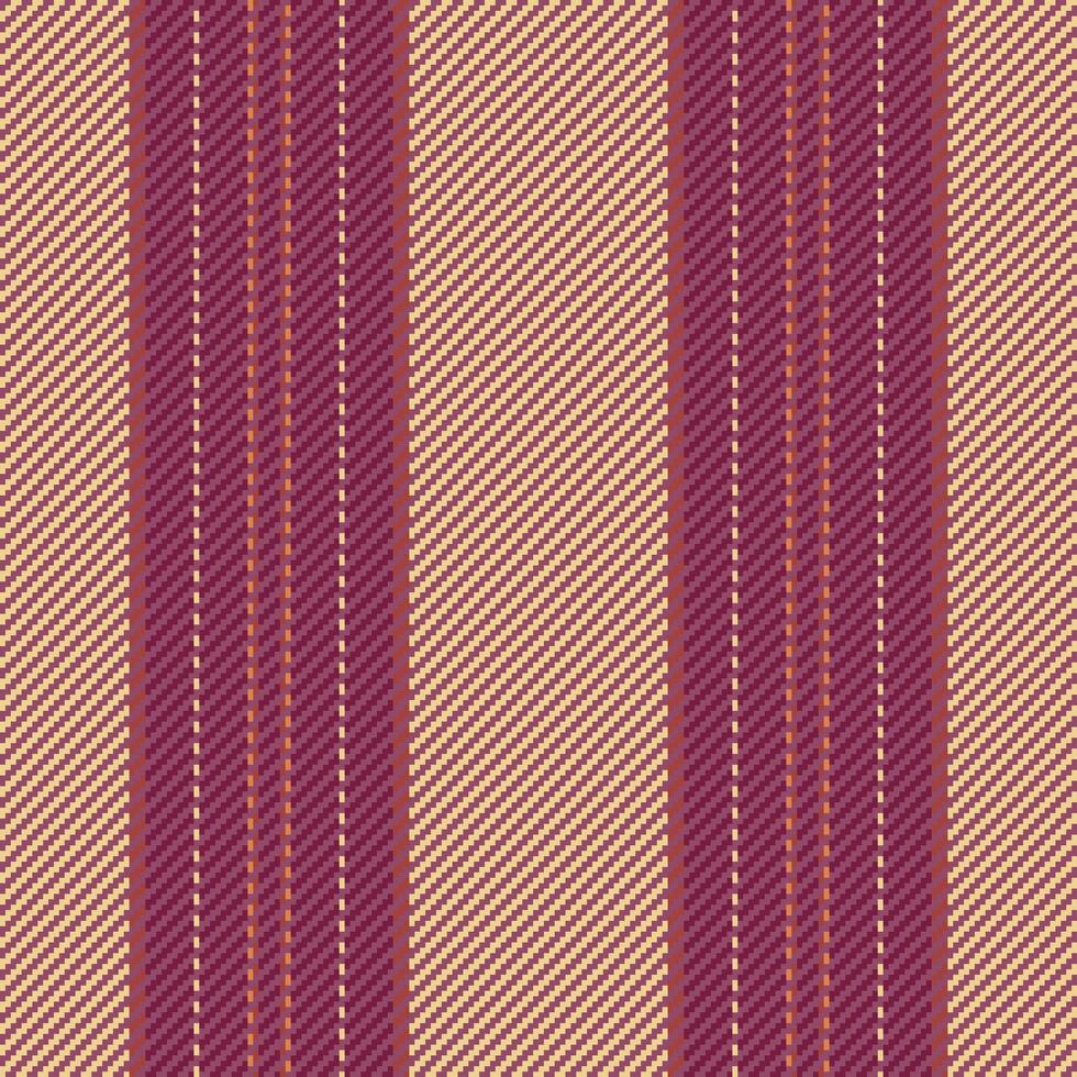 verticale Linee struttura di banda modello vettore con un' sfondo tessuto senza soluzione di continuità tessile.