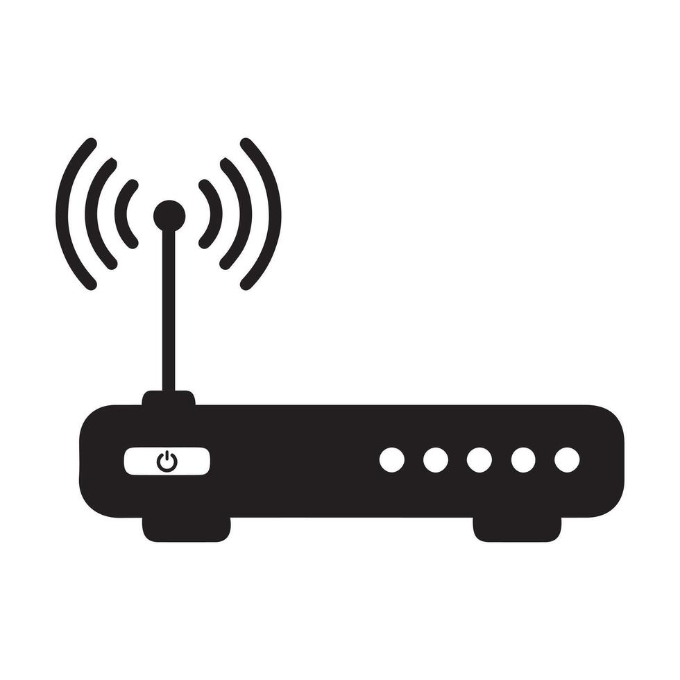 collezione di azione vettore immagini raffigurante simboli e icone relazionato per senza fili Wi-Fi connettività, Compreso Wi-Fi segnale simboli e un Internet connessione, quello abilitare a distanza Internet accesso.