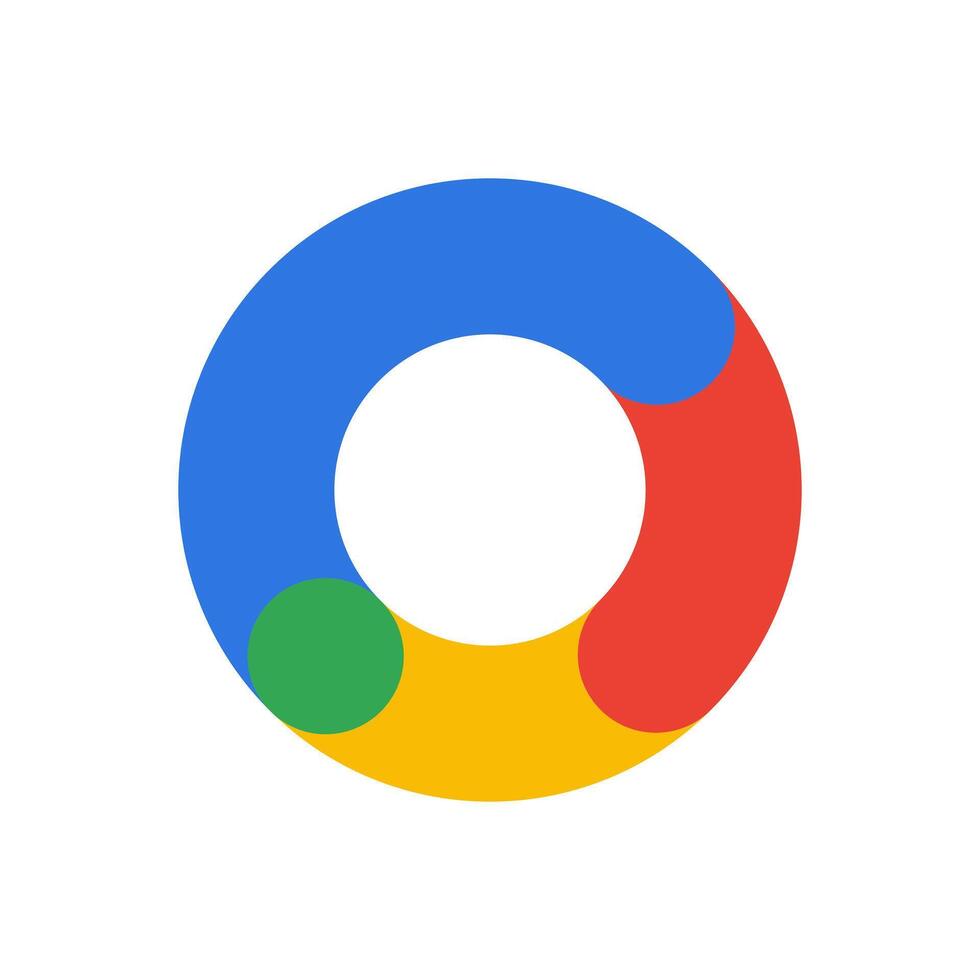 Google marketing piattaforma logotipo vettore