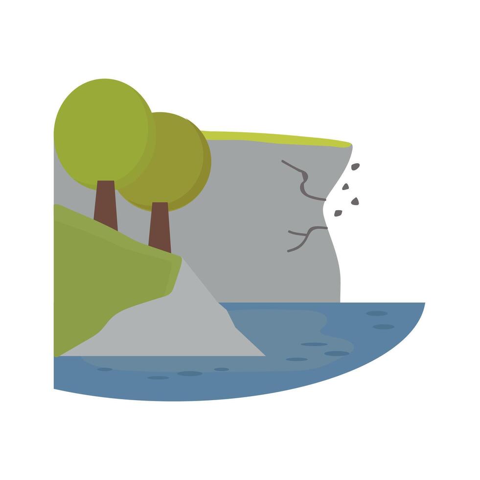 scogliera icona clipart avatar logotipo isolato vettore illustrazione