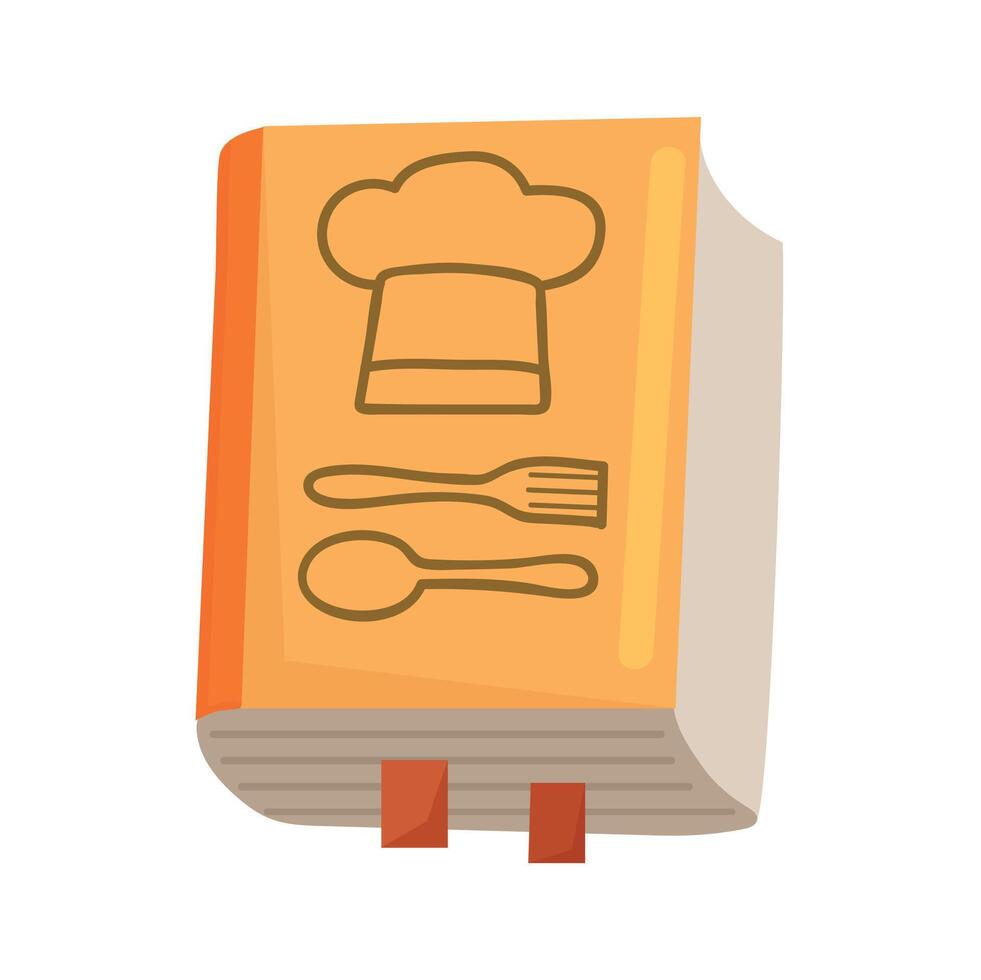 cuoco libro icona clipart avatar logotipo isolato vettore illustrazione