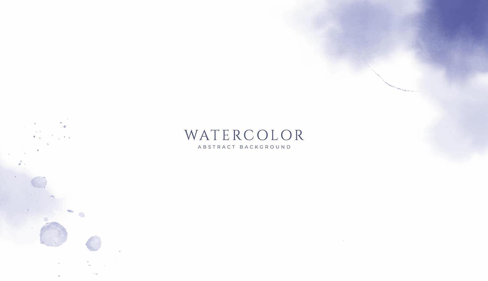 astratto orizzontale acquerello sfondo. neutro leggero blu viola colorato vuoto spazio sfondo illustrazione vettore