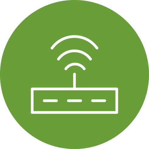 Icona del router di vettore