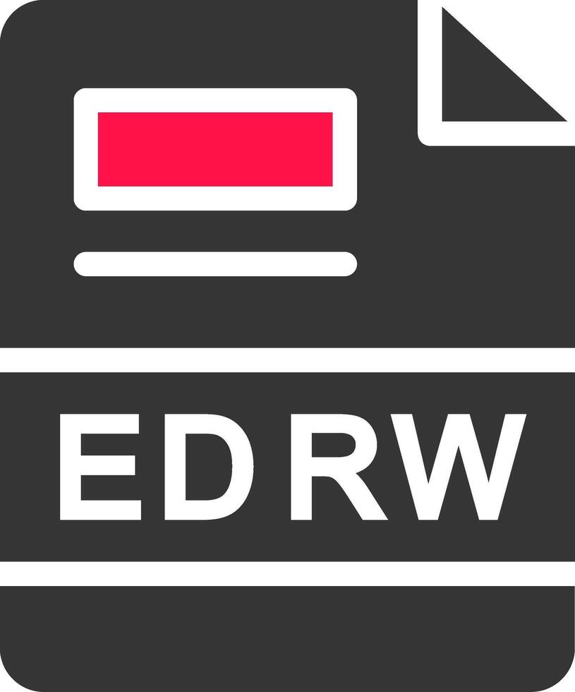 edrw creativo icona design vettore