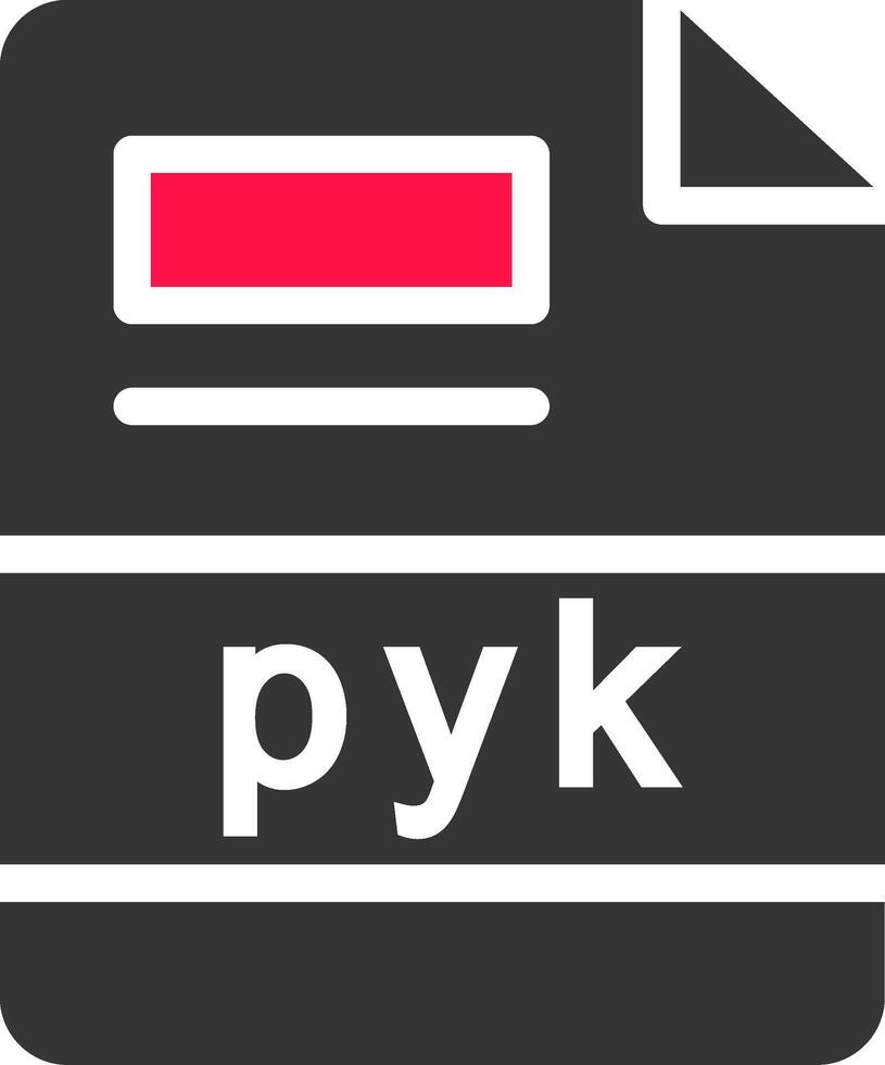 pyk creativo icona design vettore