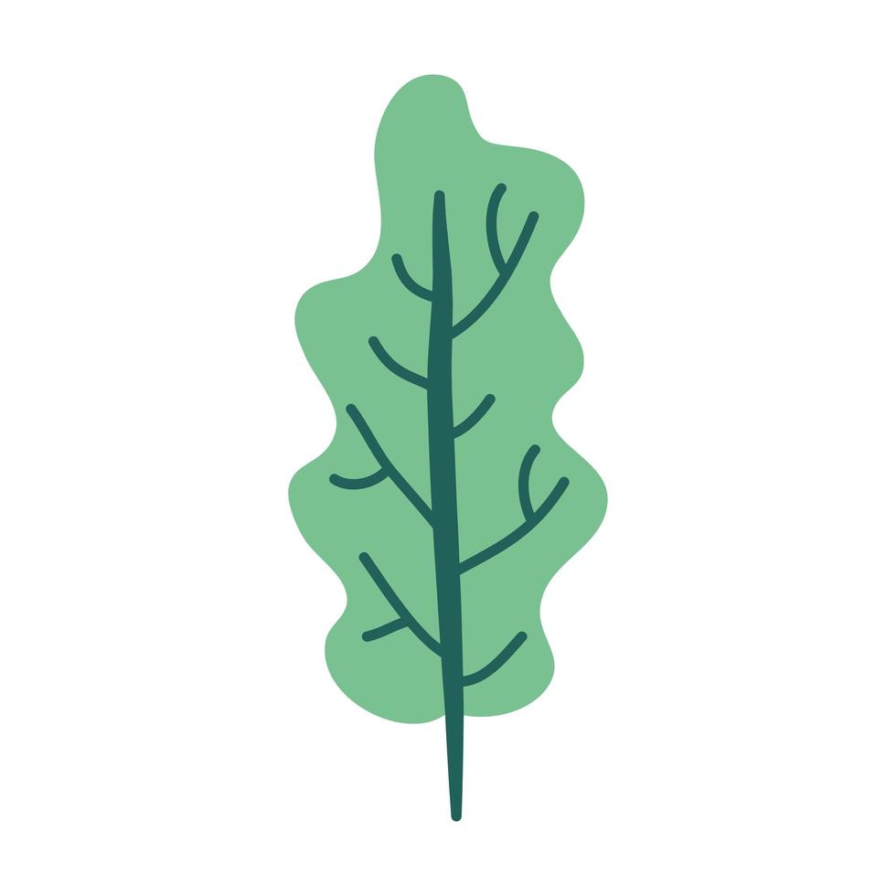 albero pianta ecologia natura icona vettore