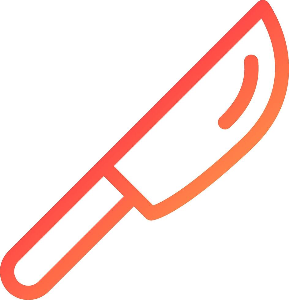 coltello creativo icona design vettore