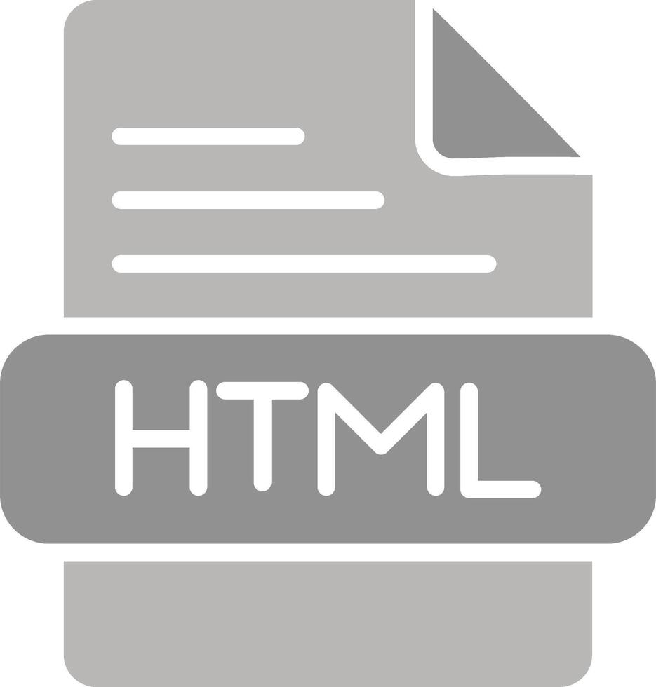 html vettore icona