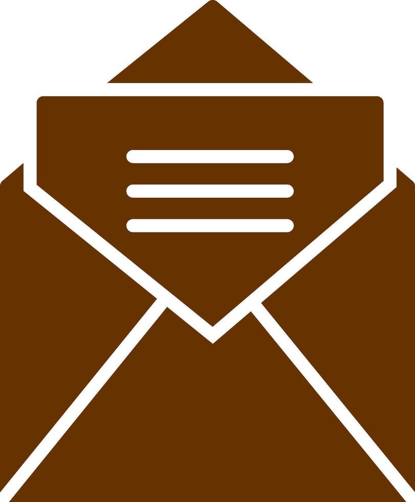lettera vettore icona