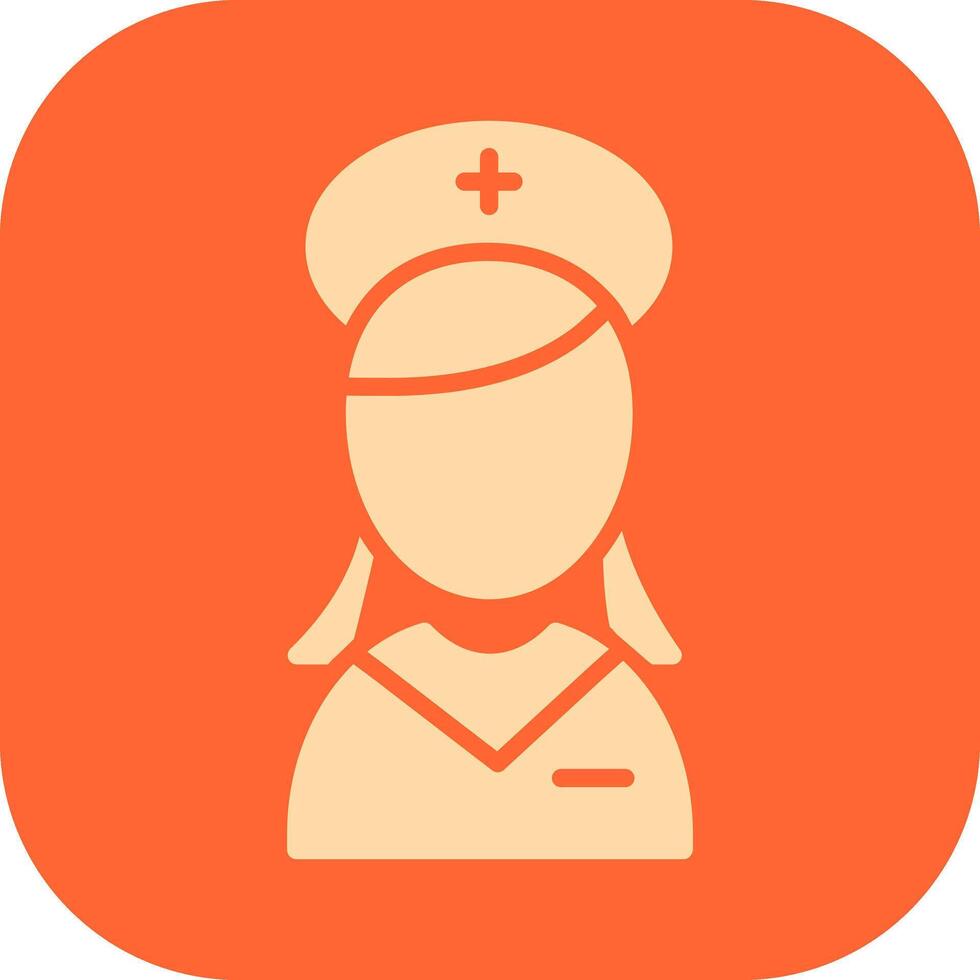 infermiera vettore icona