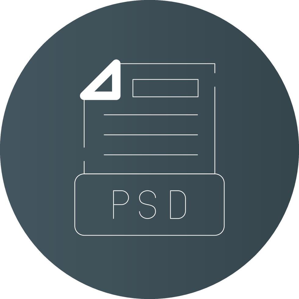 PSD file creativo icona design vettore