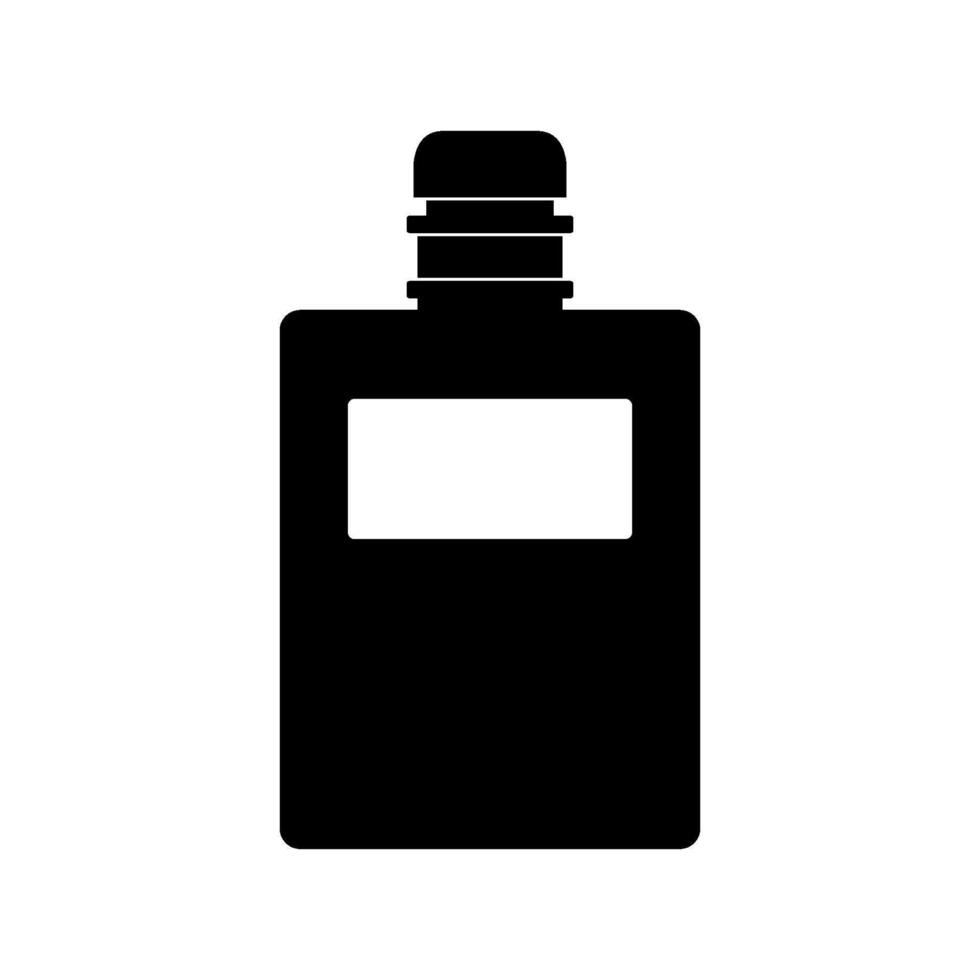 profumo bottiglia illustrato su bianca sfondo vettore